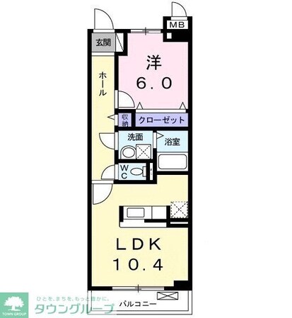 ロイヤル・レジデンス壱番館の物件間取画像